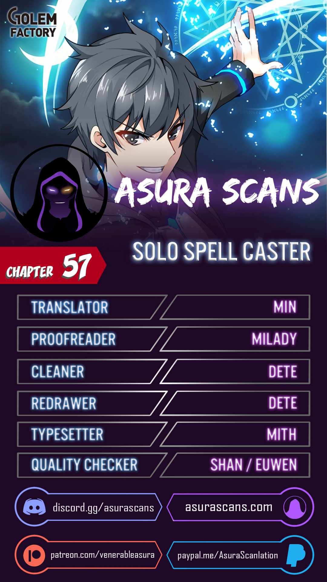 Solo Spell Caster Chapter 57 1